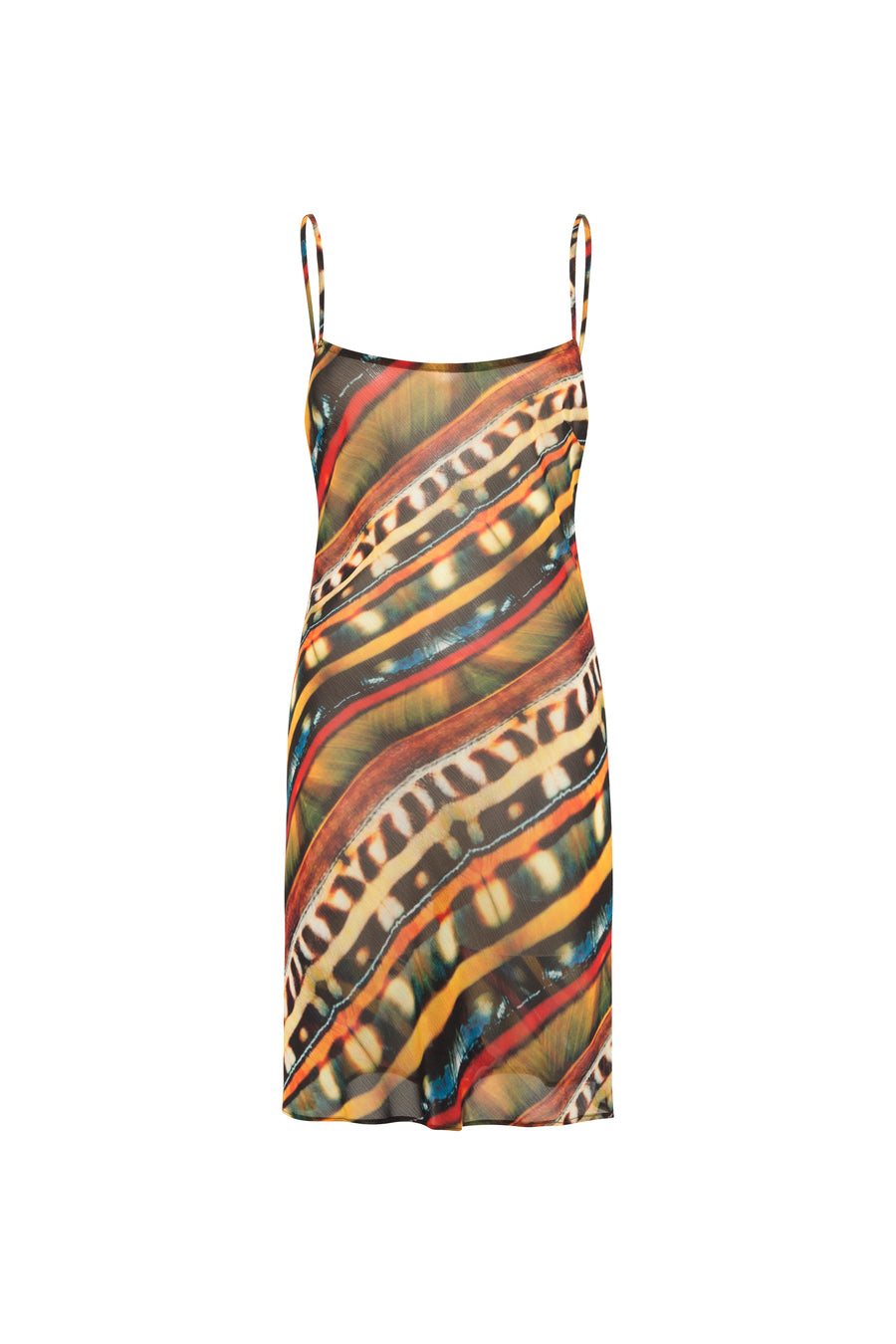 MECY - Printed mini camisole dress