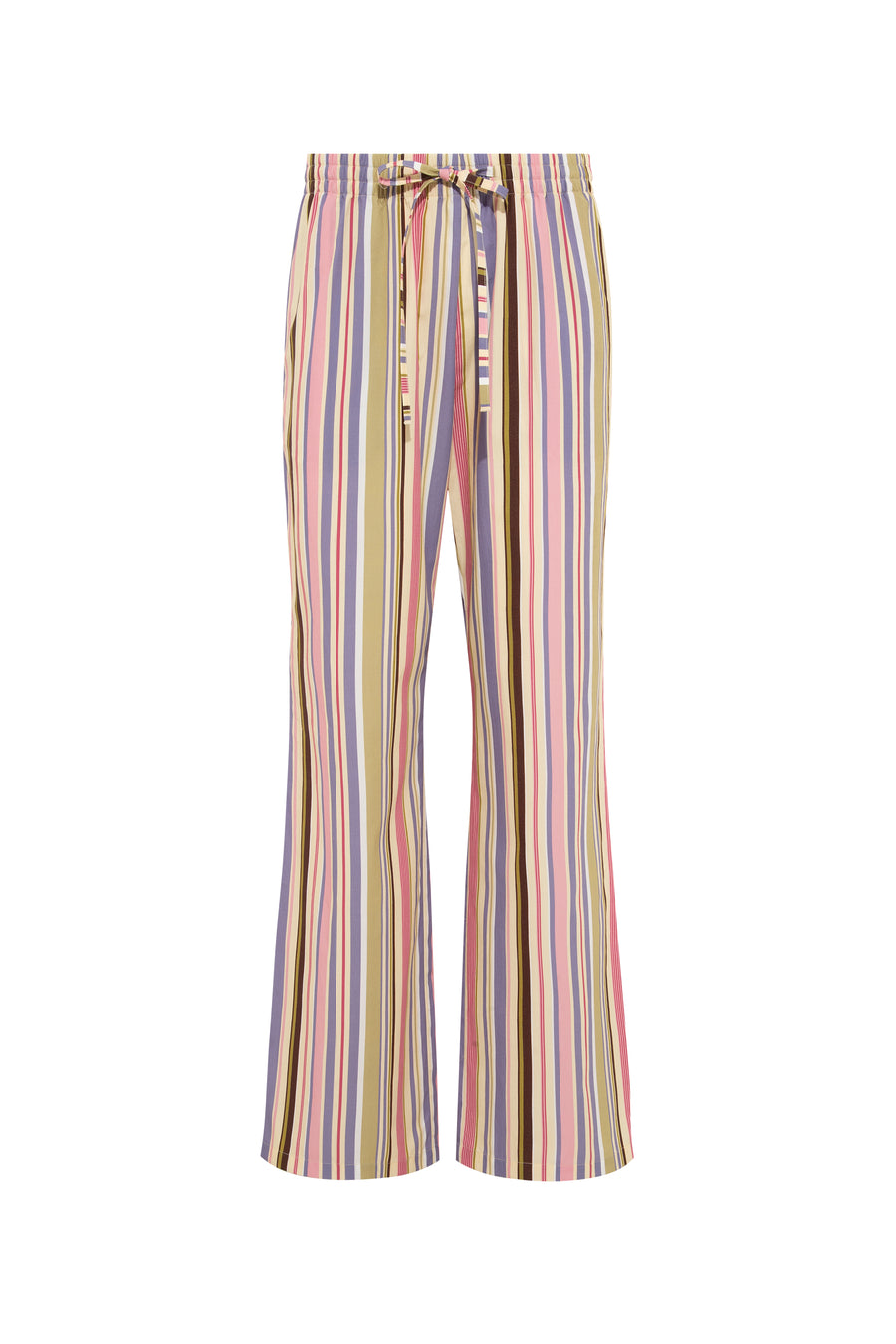 NEDI - Multicolour striped drawstring pants