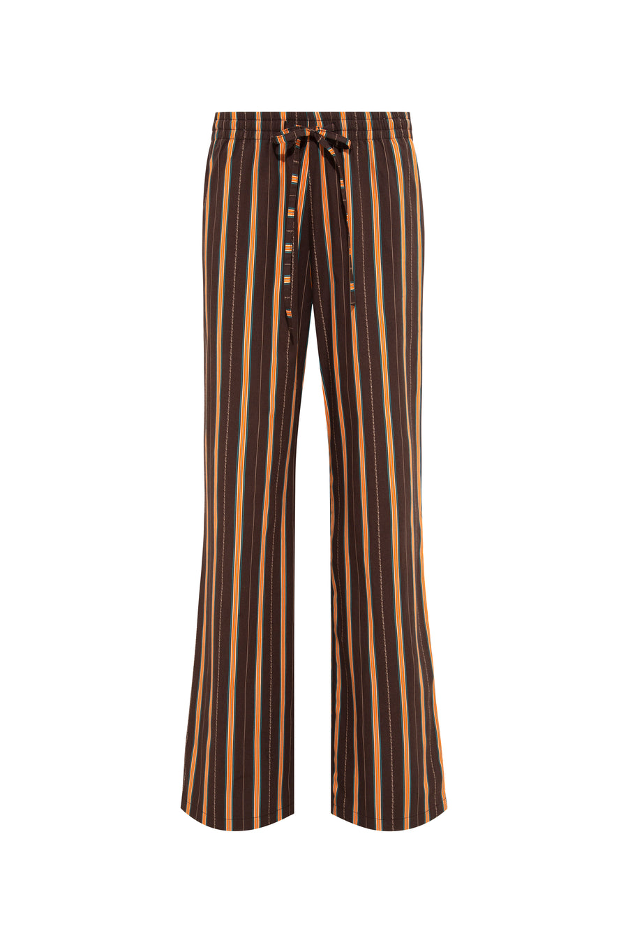 NEDI - Stripe printed drawstring pants