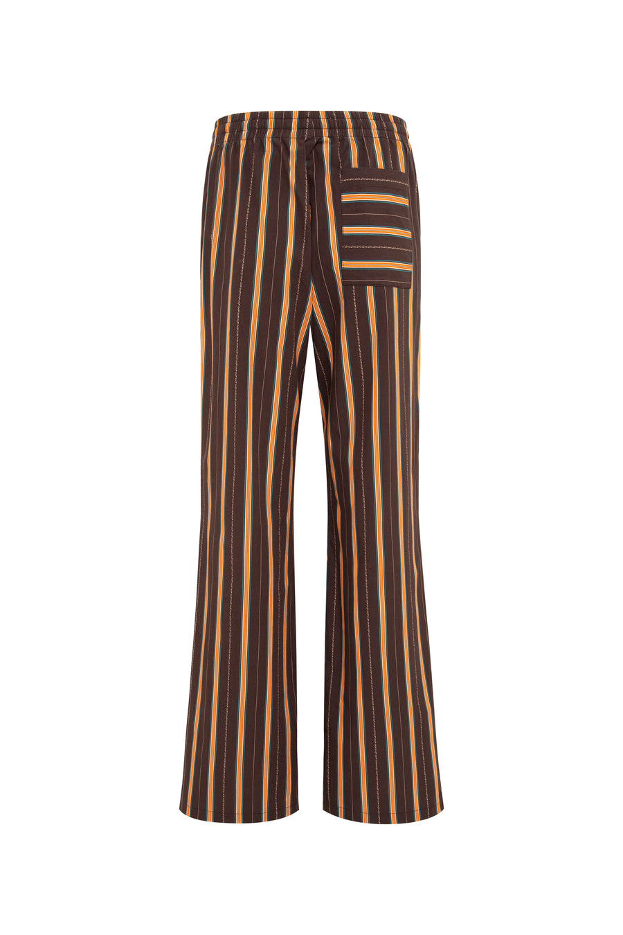 NEDI - Stripe printed drawstring pants