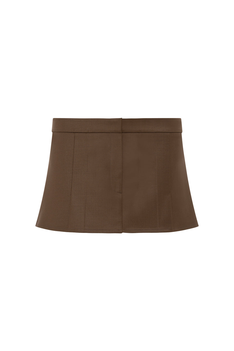 NEYS - Low-rise pleated mini skirt