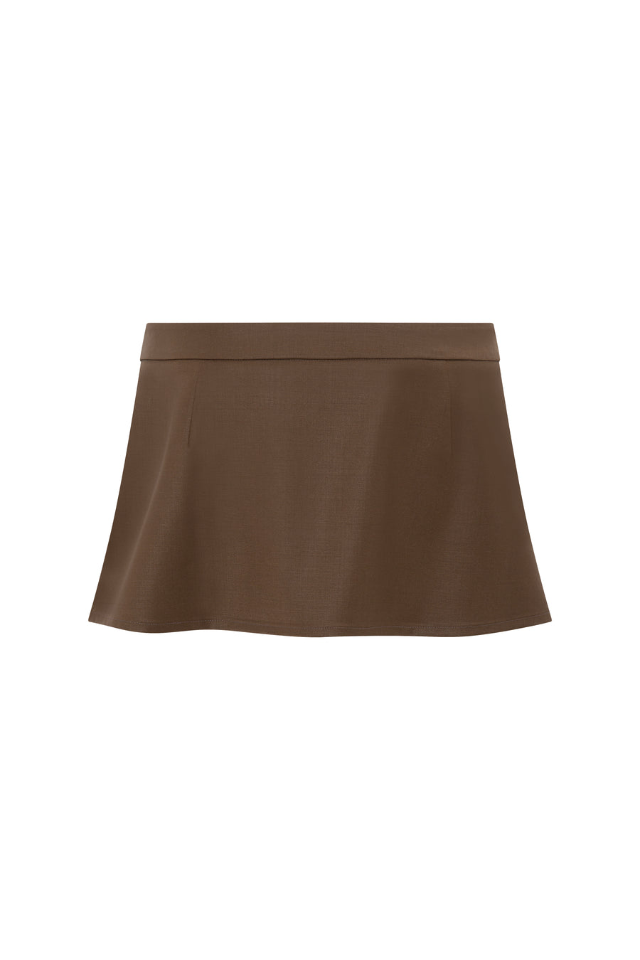 NEYS - Low-rise pleated mini skirt